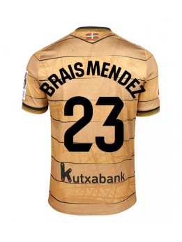 Real Sociedad Brais Mendez #23 Replika Borta Kläder 2024-25 Kortärmad